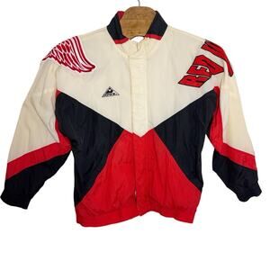 Vintage Apex One Redwings Jacket Mens Size Large NHL Windbreaker Lined Hockey